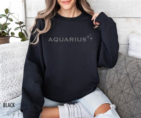 aquarius sweatshirt|Amazon.com: Zodiac Sign Sweatshirts